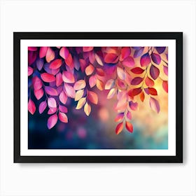 Autumn Leaves 8 Art Print