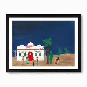 Roadside Tacos Art Print