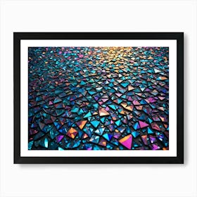 Shattered Glass Art Print