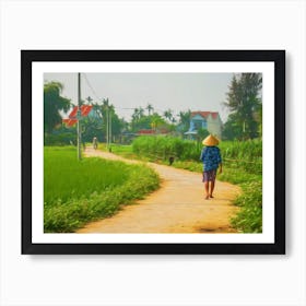 Rural Community Vietnam Art Print
