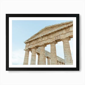 Roman Temple - Sicily, Italy Europe - Ancient Architecture Photography Art Print