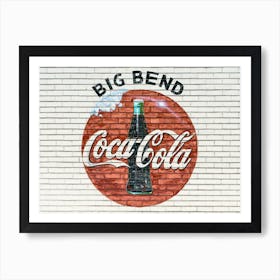 Coca Cola Bottling Plant Texas Art Print