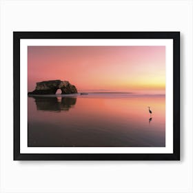 Sunset At The Natural Bridge 2 Art Print