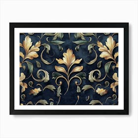 Luxury Texture Premium Artwork Seamless Pattern Art Print