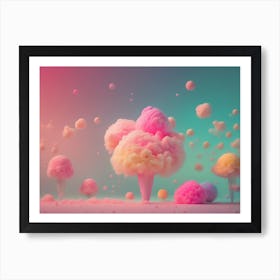 Ice Cream Cones Art Print