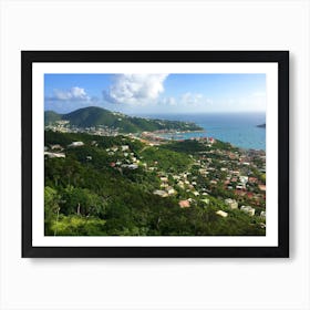 Stunning Views in St. Thomas, BVI Art Print