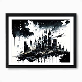 Cityscape 55 Art Print