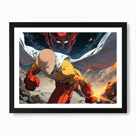 One Punch Man 11 Art Print