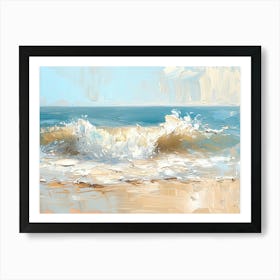 Coastal Impression Dynamic Waves1 Art Print