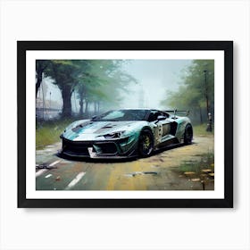 Lamborghini 212 Art Print