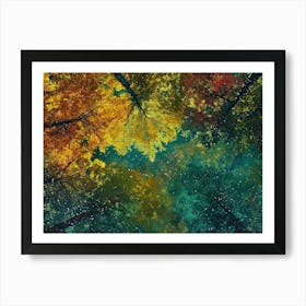 Autumn Trees 42 Art Print