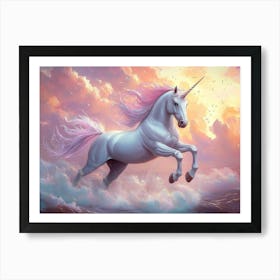 Unicorn 5 Art Print