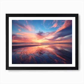 Sunset Shore 11 Art Print