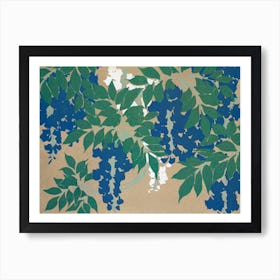 Birds From Momoyogusa –Flowers Of A Hundred Generations, Kamisaka Sekka (8) Art Print