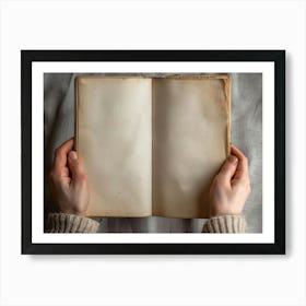 Blank Book (30) Art Print