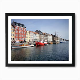 Old Town Of Copenhagen Art Print