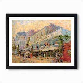 Restaurant 'De La Sirène' At Asnières, Van Gogh Art Print