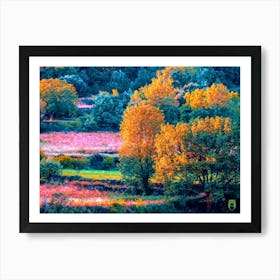 Autumn In The Countryside 20230815193928pub Art Print