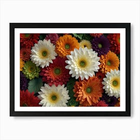 Gerbera Daisies 1 Art Print