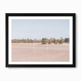 Football Courts 2 Tawahit (Morocco) Art Print