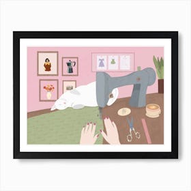 Sewing Machine Art Print