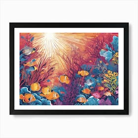 Under The Sea 17 Art Print