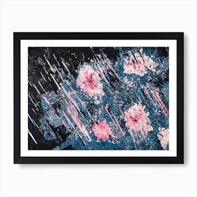 Raining Roses Art Print