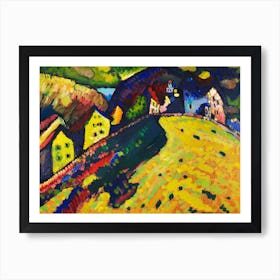 Houses At Murnau, Wassily Kandinsky Art Print