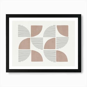 Abstract Art - Nude 02 Art Print