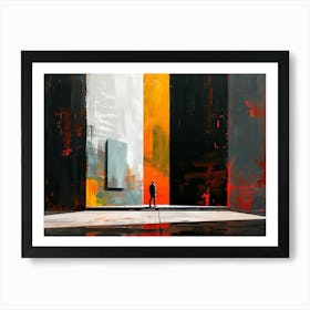 Abstract Painting 1 Art Print