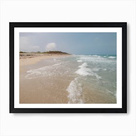 Ocean meets the beach Florida Art Print