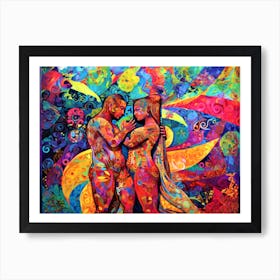 Vibrant Unity Art Print