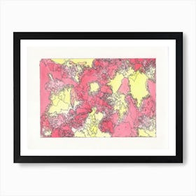 Watercolor Heat Wonderland Art Print