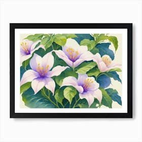 Jimson Weed Art Print