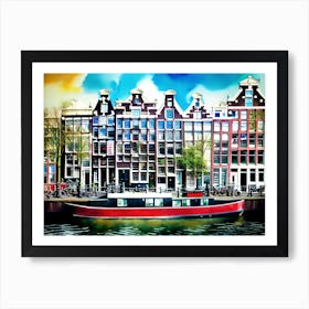 Amsterdam 8 Art Print