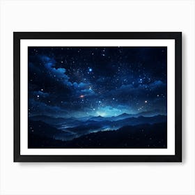 Night Sky Art Print