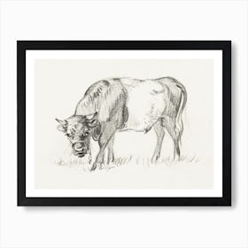 Grazing Bull, Jan Van Ravenswaay, Jean Bernard Art Print