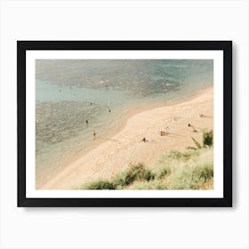 View Over Hanauma Bay On Oahu Art Print