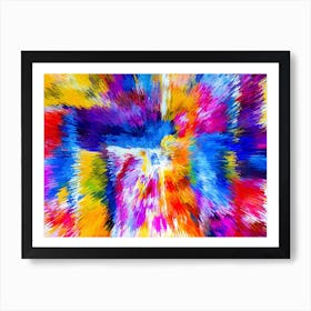 Acrylic Extruded Painting 101 1 Art Print