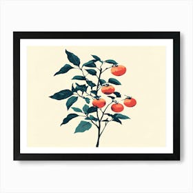 Tomato Plant Art Print