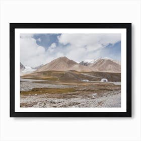 Chinese Border In The Mountains Art Print