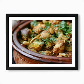 Chicken And Artichoke Stew 3 Art Print