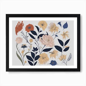 Floral Collection Art Print