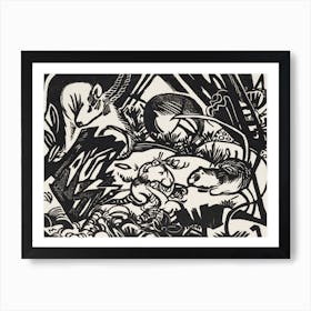 From The Animal Legend, Franz Marc Art Print