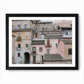 Old Houses In Italy Art Print