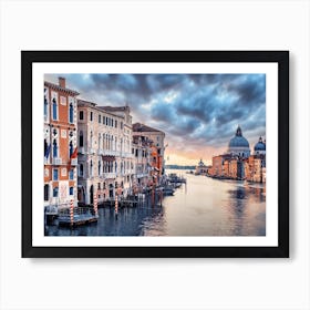 Colorful Venice Art Print