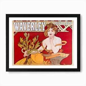 Waverley Cycles Art Print