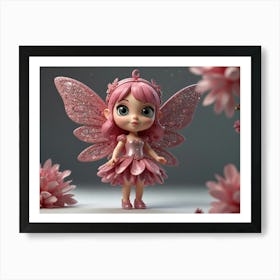 Pink Fairy Art Print