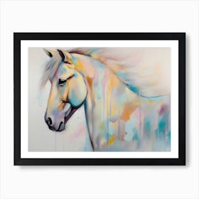 White Horse 1 Art Print