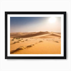 Desert Landscape Art Print